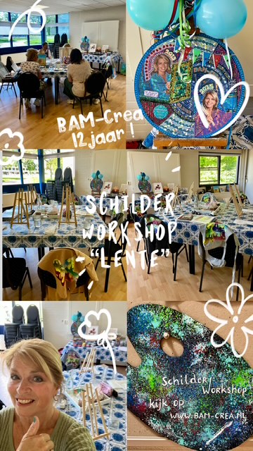 10mei2025 – Workshop Lente + BAM-Crea 12 jaar&nbsp;!